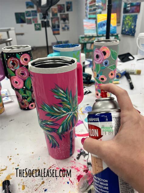 How To Paint Cups