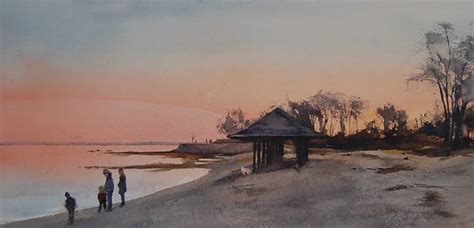 How To Paint Figures On A Beach