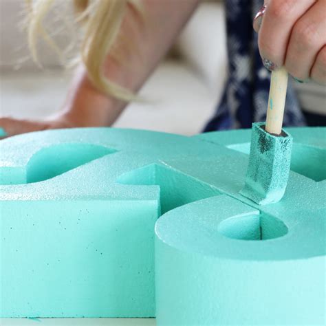 How To Paint Foam