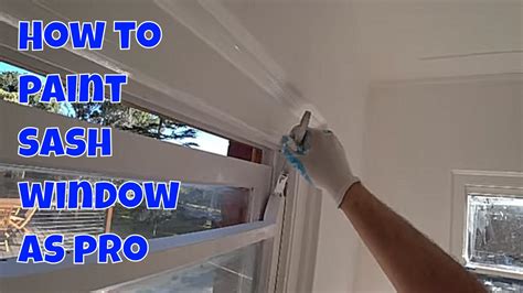 How To Paint Interior Sash Windows