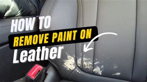 How To Paint Leather Interior
