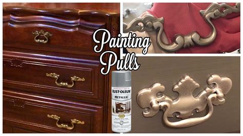 How To Paint Metal Drawer Knobs
