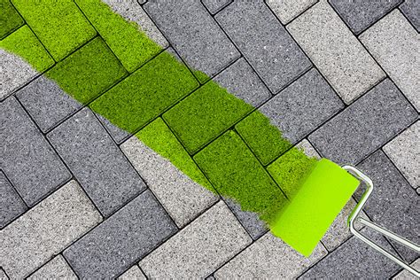 How To Paint Paving Bricks