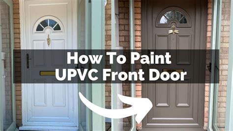 How To Paint Plastic Front Door