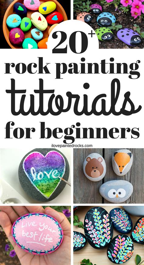 how to paint rocks on canvas for beginners
