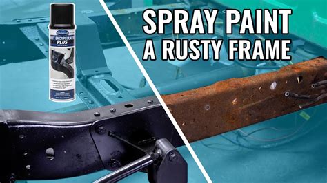 How To Paint Rusty Frame