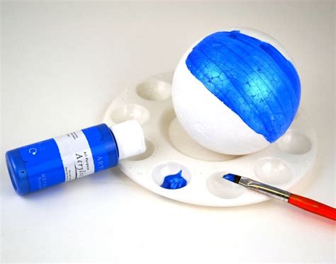 how to paint styrofoam
