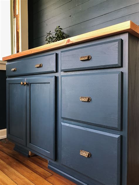 how to paint unfinished cabinets from Home Depot