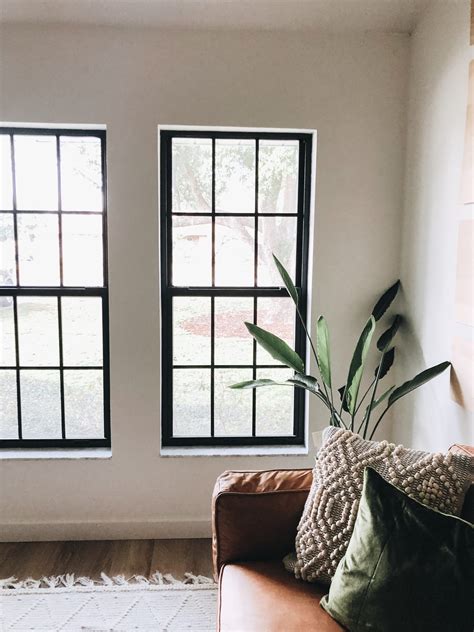How To Paint Window Frames Interior Black