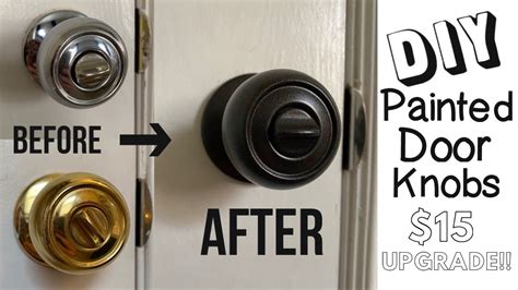 How To Paint Wooden Door Knobs