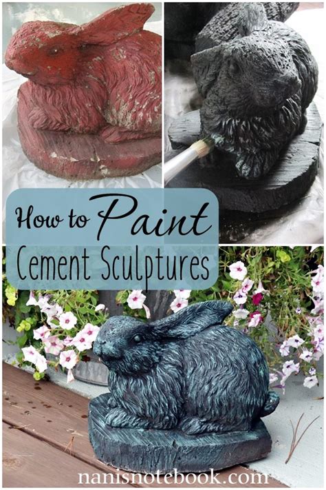 How To Paint Yard Statues