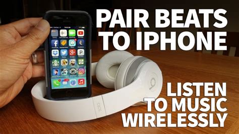 how to pair headphones to iphone