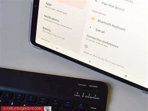 how to pair keyboard to tablet