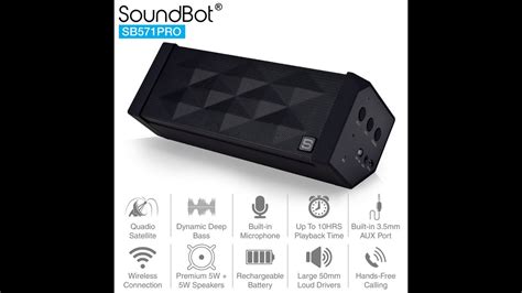 How To Pair Soundbot Speaker