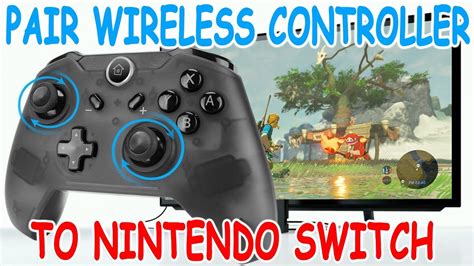 how to pair switch wireless controller