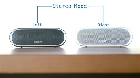 How To Pair Two Different Sony Speakers