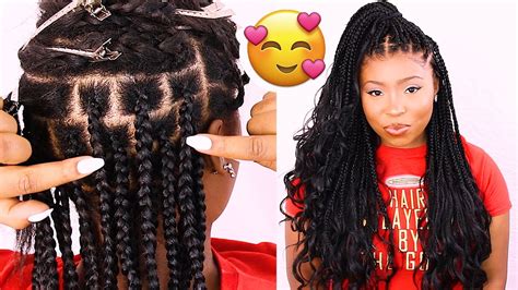  79 Ideas How To Part Hair For Box Braids On Yourself For Short Hair