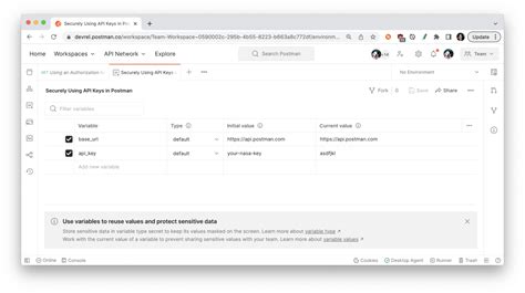 how to pass api key in postman
