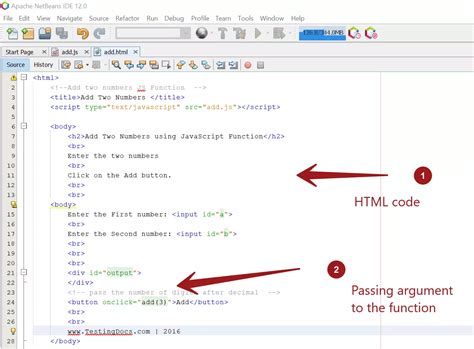 how to pass data from html to javascript