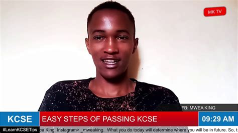 how to pass kcse