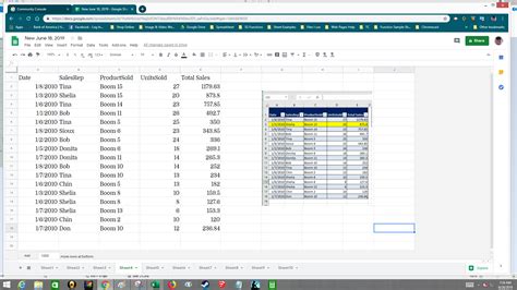 how to paste excel table in google docs