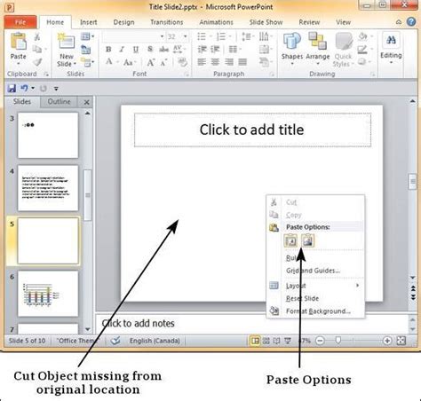 how to paste picture in powerpoint presentation