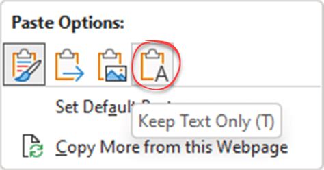 How To Paste Text Only Keyboard Shortcut