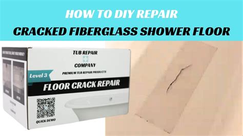 How To Patch A Cracked Shower Floor