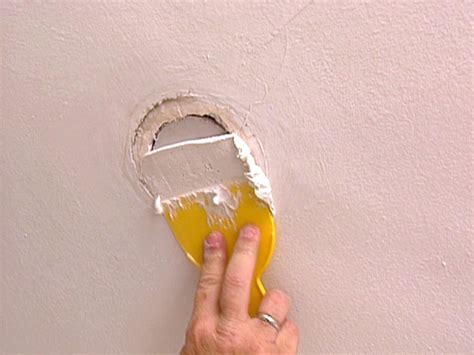 How To Patch A Deep Hole In Plaster