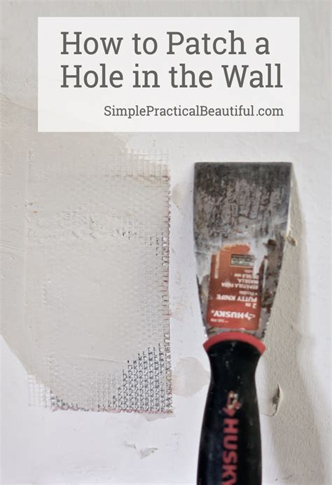 How To Patch A Hole On Wall
