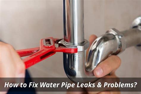 how to patch a leaky pipe