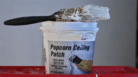 How To Patch Crack In Popcorn Ceiling