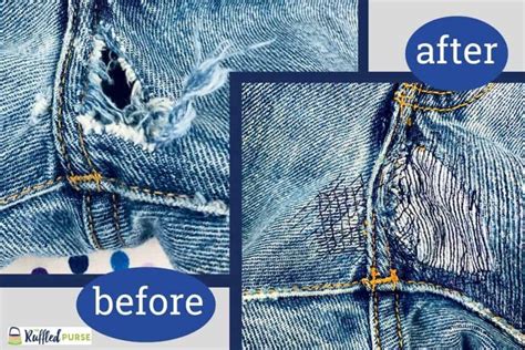 how to patch hole in jeans crotch
