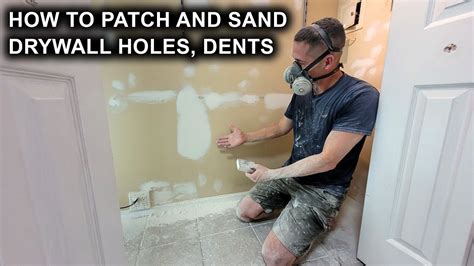 How To Patch Wall Dents