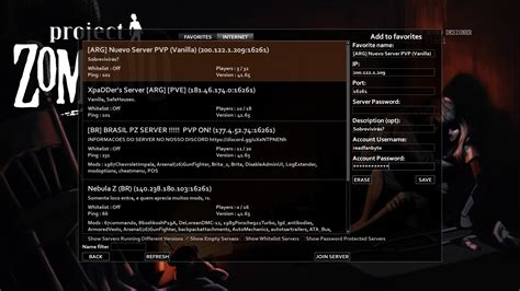how to pause multiplayer project zomboid