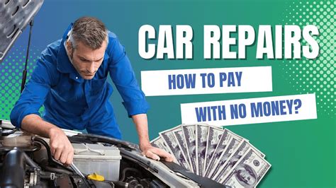 how to pay for car repairs