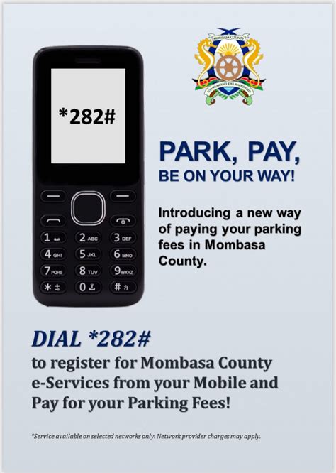 how to pay parking fees mombasa county