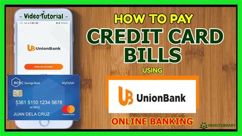 how to pay unionbank credit card online