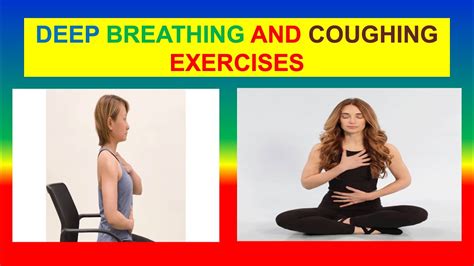how to perform deep breathing and coughing exercises