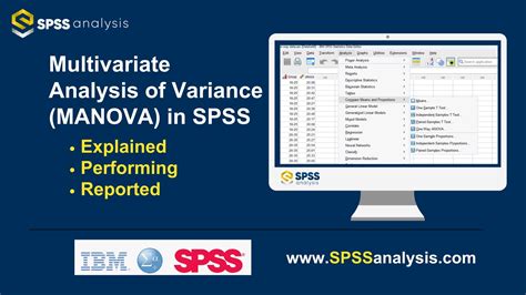 how to perform multivariate analysis in spss