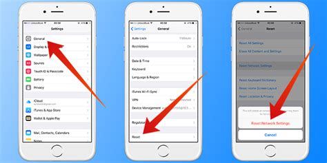 how to perform reset network settings on iphone 13