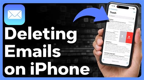how to permanently delete email on iphone