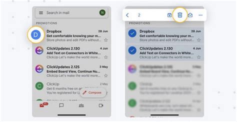 how to permanently delete gmail messages on iphone