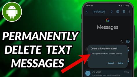 how to permanently delete text messages on samsung