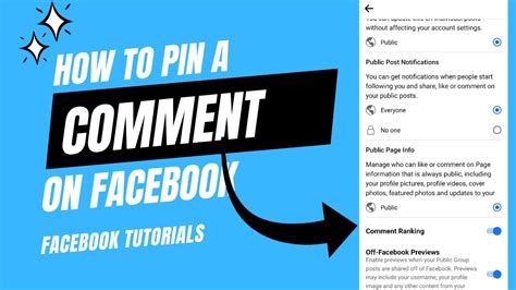 how to pin comment in fb post