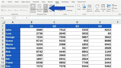 how to pin header column in excel