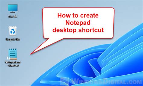 How To Pin Notepad On Desktop