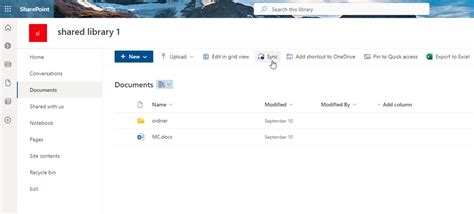 how to pin to quick access in sharepoint