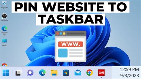 How To Pin  Link To Taskbar