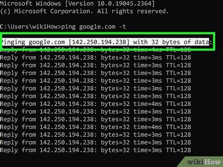 how to ping in linux with port
